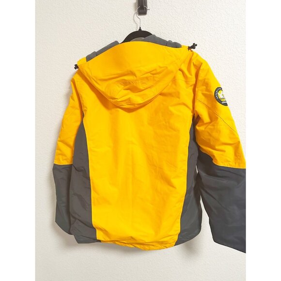 Seabourn Antarctica Voyages Ship to Shore Traveler Jacket Hooded Orange Large - Picture 3 of 7